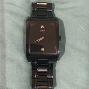 Guess Mens Genuine Diamond Watch
